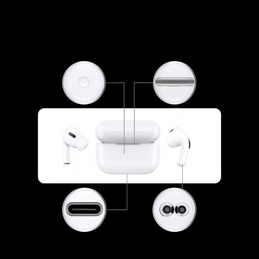 Third Generation BestPods Pro Bluetooth Earphones With ANC For iPhone